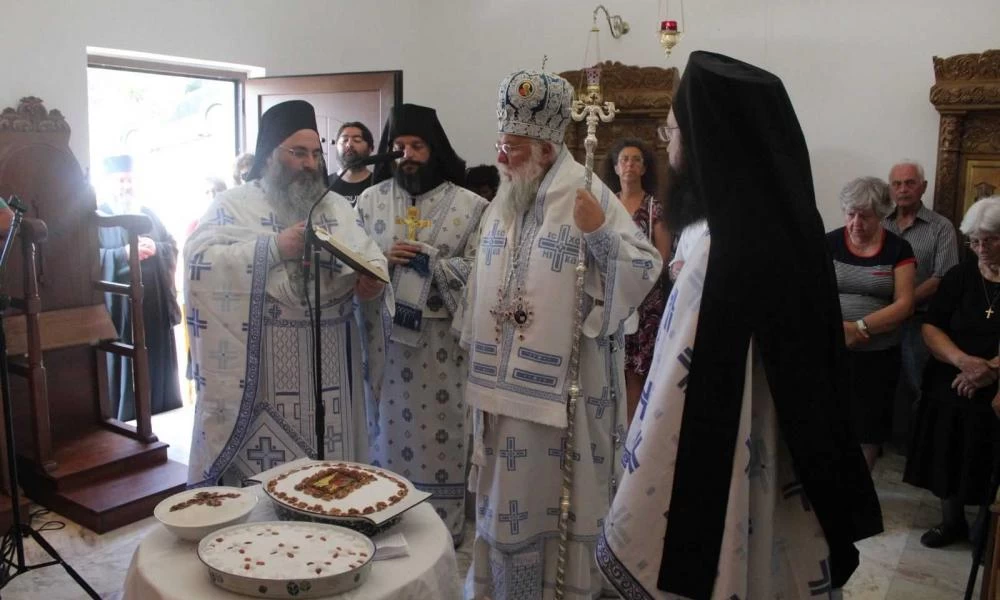 Συγκινητική λειτουργία στο Μετόχι από τον Μητροπολίτη Κέρκυρας